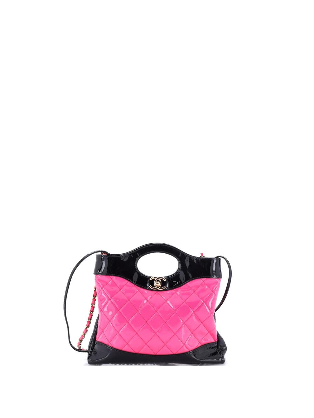 Chanel 31 Shopping Bag Quilted Patent #377790C42B